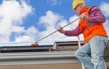 The Forstal soft wash roof cleaning